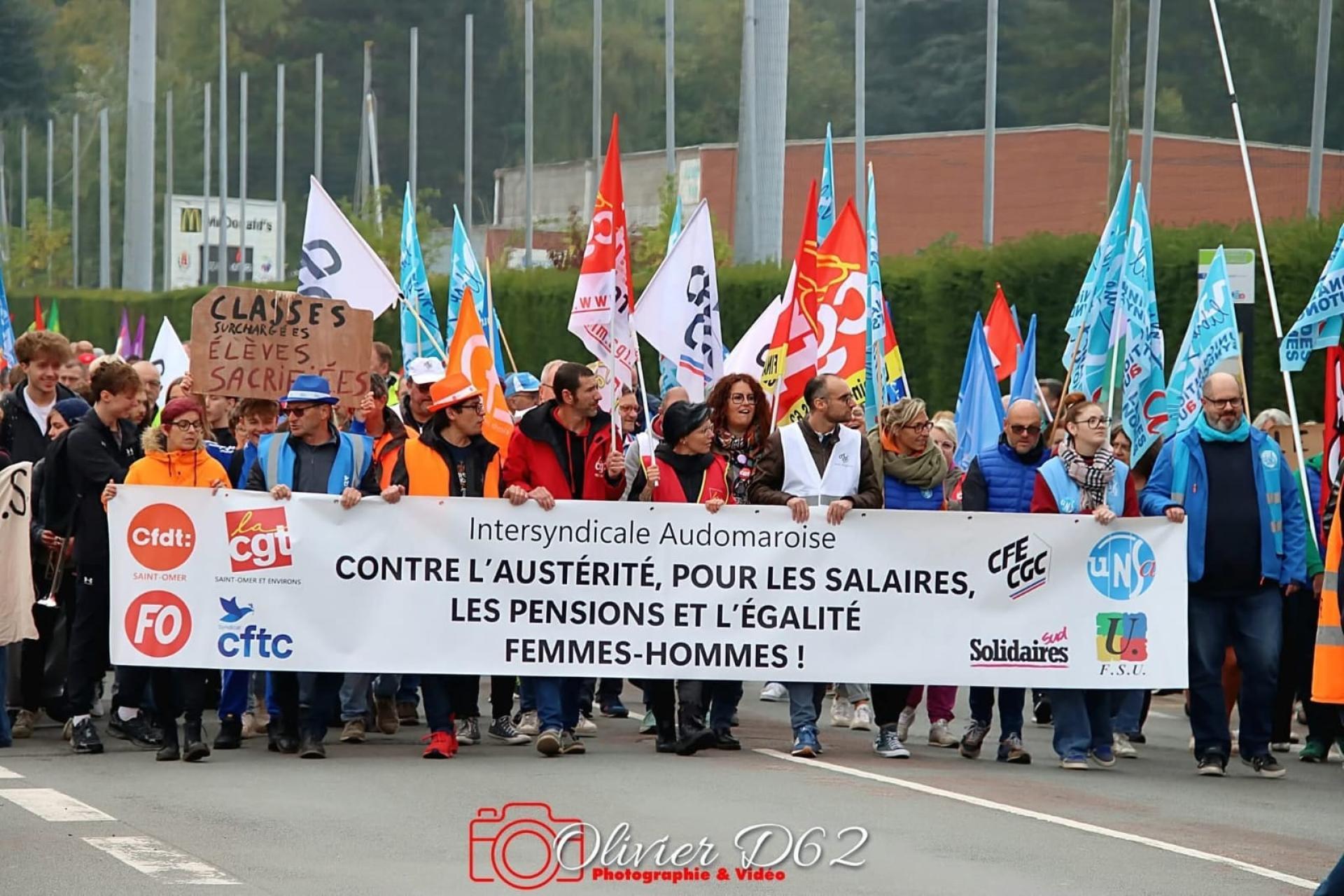 Retour en images sur la mobilisation du 2 octobre